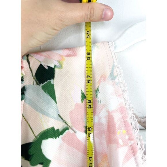 NWT Alexia Admor Gianna V Neck Maxi Size 6 in‎ Blush Painted - Picture 11 of 14